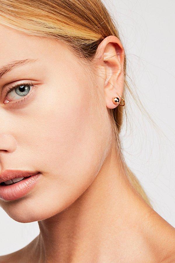 Single Ball Stud Single Earring By Jonesy Wood Designs At Free People